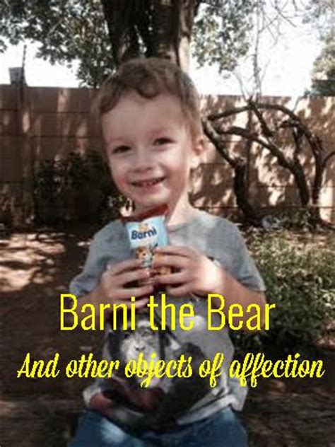 Barni the Bear and Other Objects of Affection at the Supermarket