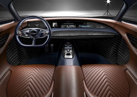 Genesis unveiled their luxury electric car 'Essentia Concept' at the ...