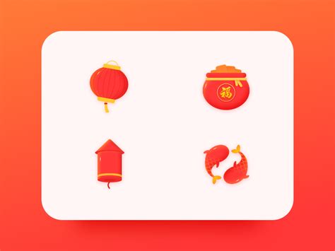 Spring Festival Icons by Sharon on Dribbble