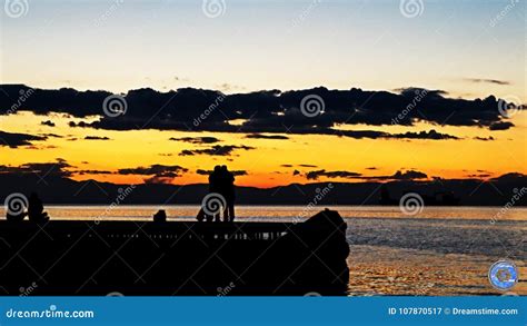 Couple Hugging during Sunset Stock Image - Image of mediterenean ...