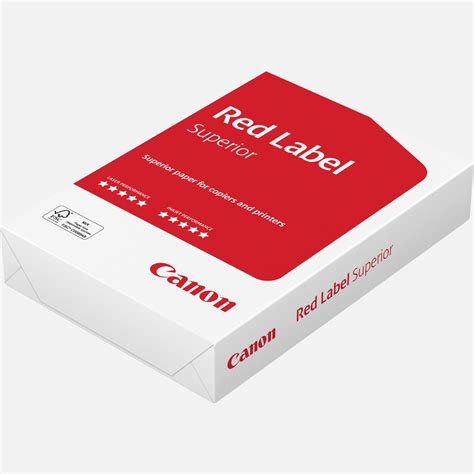 Buy Canon Red Label Superior FSC 100 g/m² A4 paper – 500 sheets — Canon ...