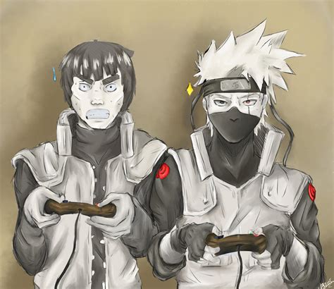 Kakashi Vs Guy by Raikiri-art on DeviantArt