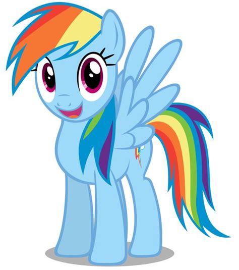 My Little Pony Rainbow Dash Character Name - My Little Pony Names ...