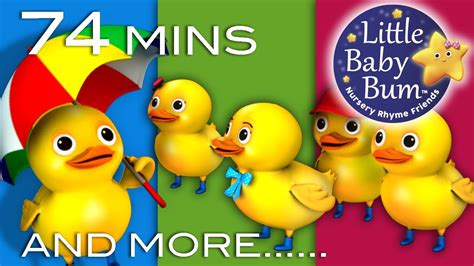 Five Little Ducks | Learn with Little Baby Bum | Nursery Rhymes for ...