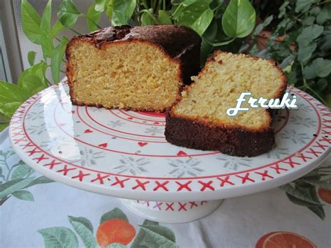 Erruki Laurel: Cake al aceite de oliva y limón