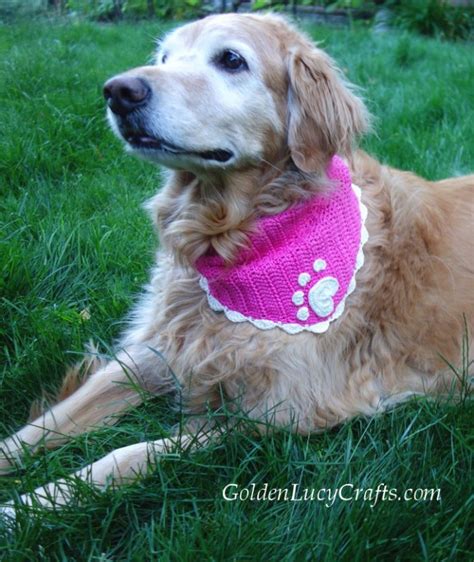 Crochet Dog Bandana Pattern – FREE CROCHET PATTERN — Craftorator