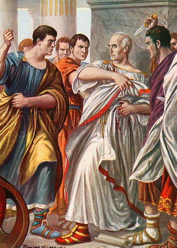 The assassination of Julius Caesar stock image | Look and Learn