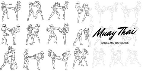 Muay Thai techniques - All Muay Thai Moves at a glance