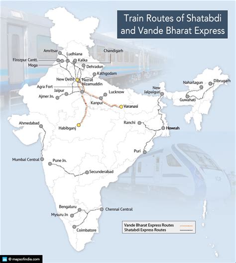 Vande Bharat Express Routes