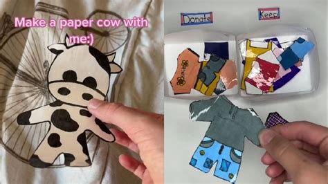 Paper Cow Tiktok Template