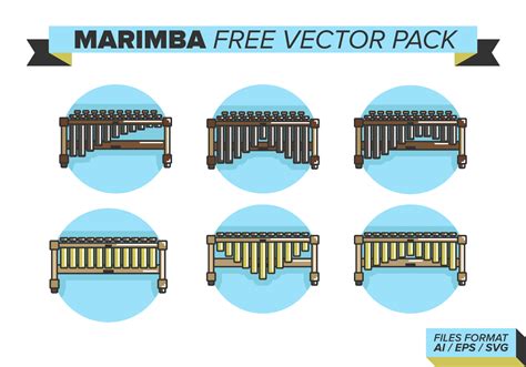 Marimba Free Vector Pack - Download Free Vectors, Clipart Graphics ...