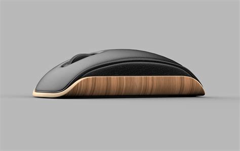 This Eames-Inspired Leather and Wood Computer Mouse Is an Architect’s ...