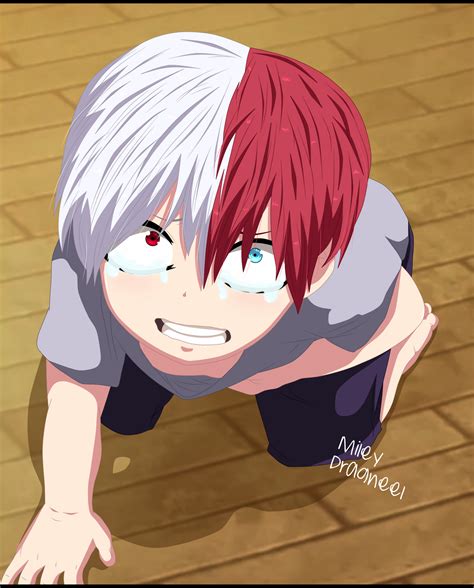 Todoroki Shoto Kid Crying by LucyHeartfiliaR on DeviantArt