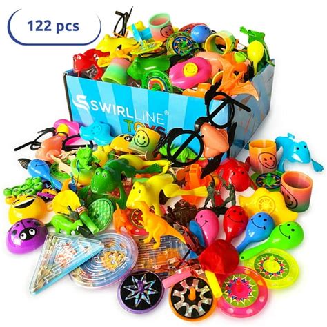 Party Favors Kids Pinata Filler - 122 Pcs Carnival Prizes Toys Bulk ...