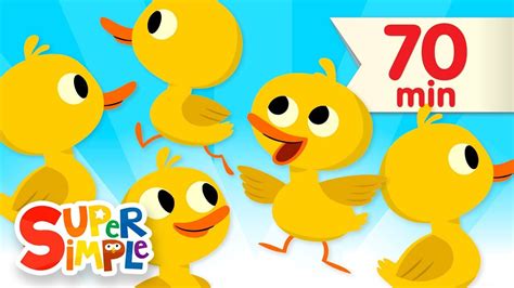 Five Little Ducks + More | Kids Songs and Nursery Rhymes | Super Simple ...