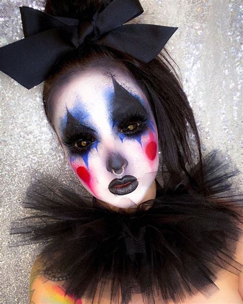 Scary Clown Makeup Looks For Halloween 2020 - The Glossychic | Creepy ...