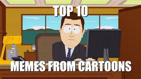 Top 10 Memes From Cartoons - YouTube