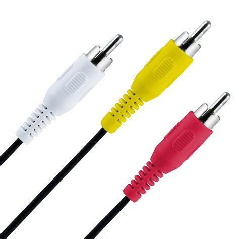 onn. 6ft A/V Composite Cable, RCA Connectors, 100008650 - Walmart.com