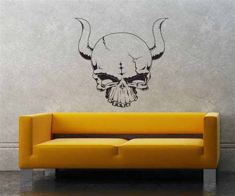 Vinyl Wall Decal Sticker Demon Skull #1255 – StickerBrand