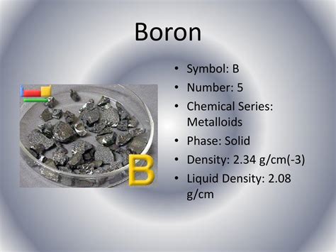 PPT - Boron Family PowerPoint Presentation, free download - ID:5572967