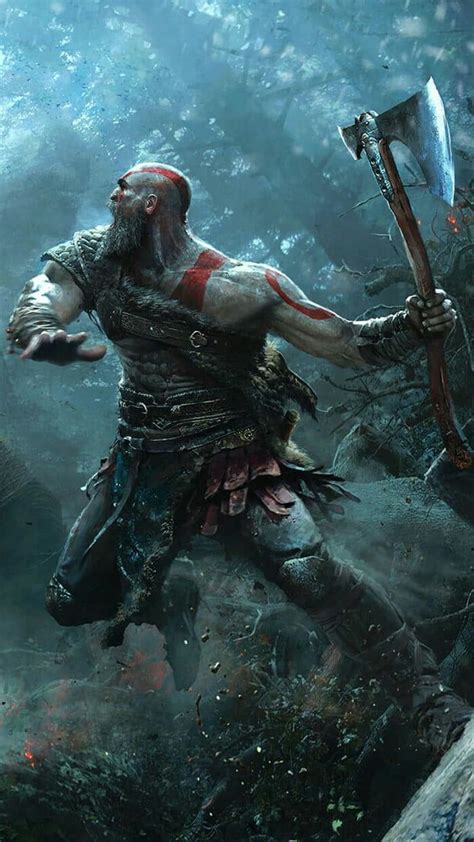 LORD OF GAMERS: God Of War Kratos Art Work