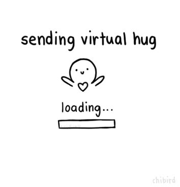 Virtual-hug GIFs - Get the best GIF on GIPHY