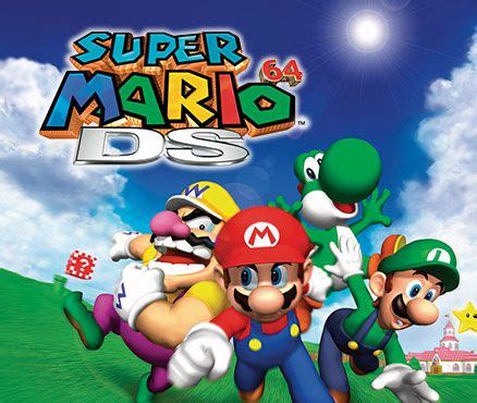 Super Mario 64 DS (2015) Wii U box cover art - MobyGames