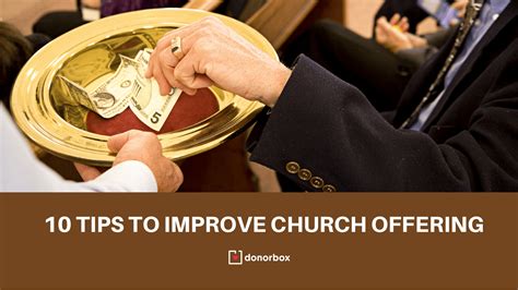 10 Creative Ways to Collect & Improve Offering at Your Church | Donorbox