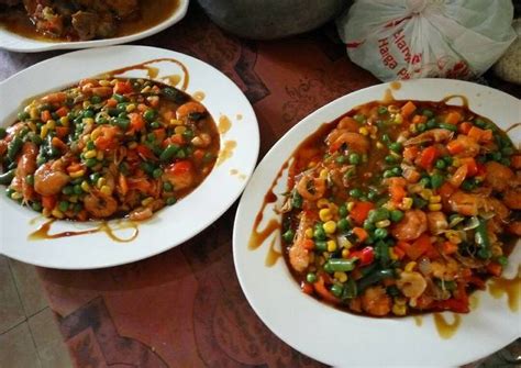 Resep Udang pedas manis oleh Gung Cha - Cookpad