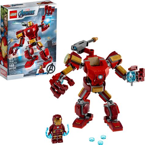 Best Buy: LEGO Marvel Avengers Iron Man Mech 76140 6289052