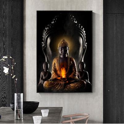 Nirvana Buddha Wall Art Painting – Project Yourself