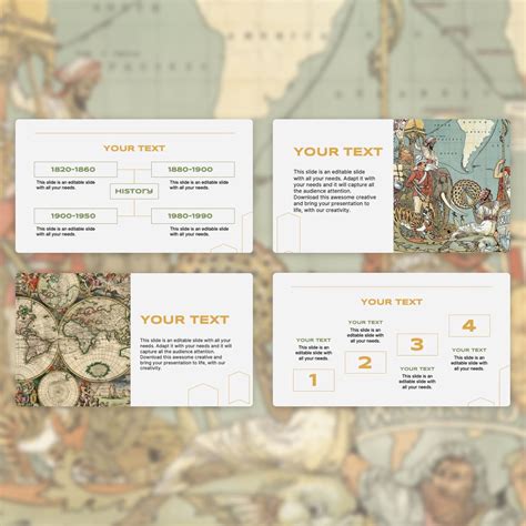 History Timeline Powerpoint Template Free | MasterBundles