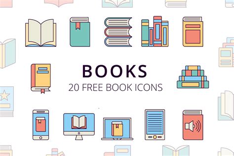 Book Vector Free Icons Set - GraphicSurf.com