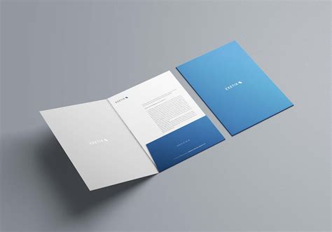 A4 Folder Mockup