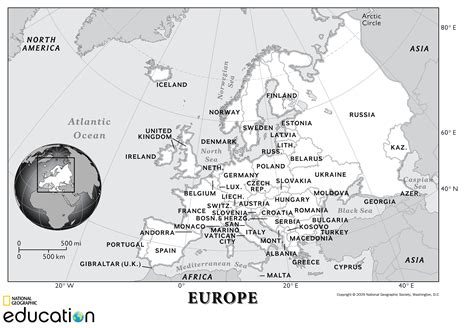 Europe: Physical Geography