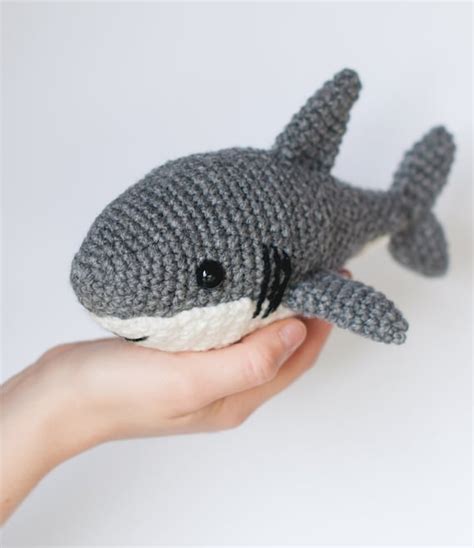 PATTERN: Shawn the shark Crochet shark pattern amigurumi | Etsy