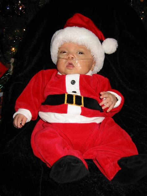 Image: Cutie in his Santa outfit