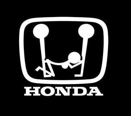 Honda Logo Funny JDM Vinyl Decal Stickers