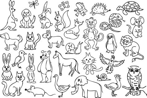 How To Draw Animals Vector Art, Icons, and Graphics for Free Download