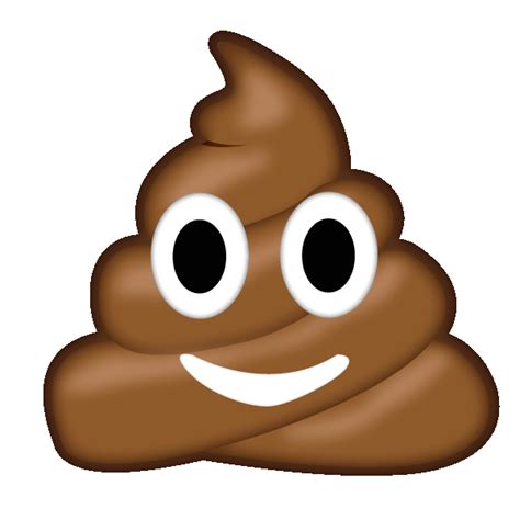 Food Of Sticker Poo Pile Beak Emoji Transparent HQ PNG Download ...