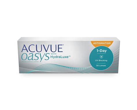 Acuvue Oasys 1 Day for Astigmatism 30 Pack Contact Lenses | Specsavers CA