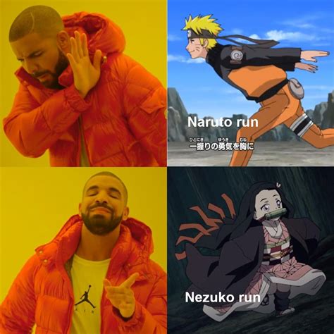 Which is better Naruto run or Nezuko run. Let's the Internet decide ...