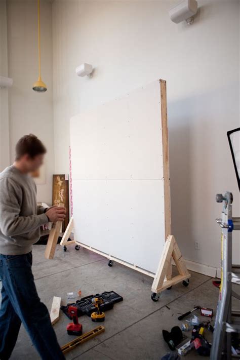 Movable Wall On Wheels Diy - Wall Design Ideas