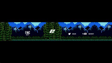 Evac Pixel YT Banner by phil-lemay on DeviantArt