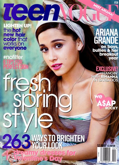 Ariana Grande Photoshoot for TEEN VOGUE - February 2014 Issue