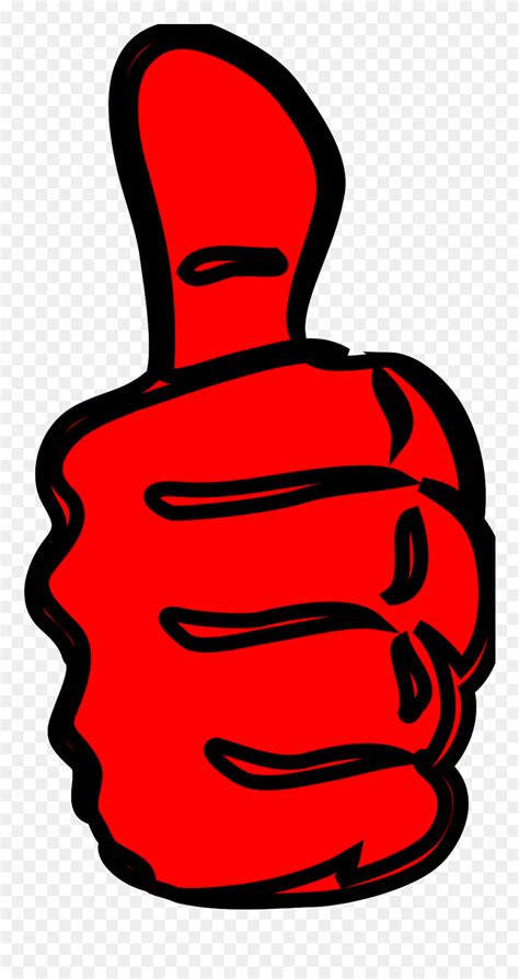 Download Red Thumbs Up Png Clipart (#5603379) - PinClipart