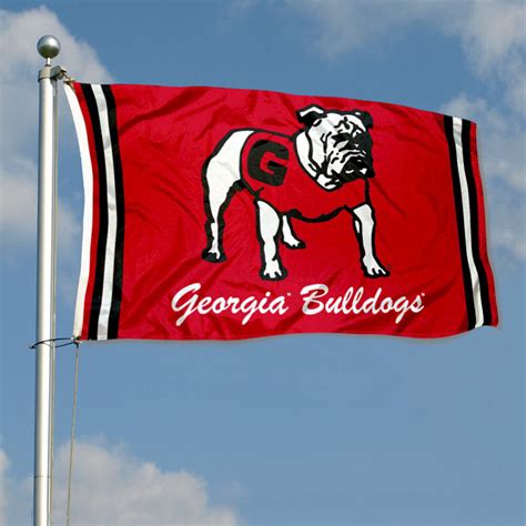 Georgia Bulldogs Throwback Double Sided Flag - State Street Products