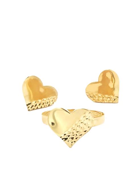 Buy KARAT WORLD Karat World 18K Yellow Gold Set GS-990 2024 Online ...