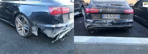 Valentino Rossi Crashes Audi RS6 in Italy - GTspirit