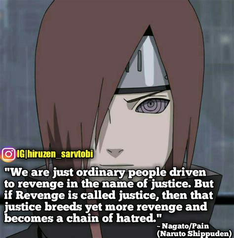 Nagato/Pain Quotes | Pain quotes, Naruto quotes, Nagato